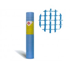 Стеклосетка штукатурная 5х5, 1мх50м, 160, синяя, PROFESSIONAL (разрывная нагрузка 1700Н/м2) (LIHTAR)
