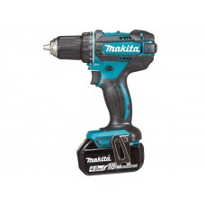 Аккум. дрель-шуруповерт MAKITA DDF 482 RME в чем. (18.0 В, 2 акк., 4.0 А/ч Li-Ion, 2 скор., 62 Нм, шурупы до 10 мм)