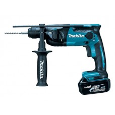 Аккум. перфоратор MAKITA DHR 165 RME в чем. (18.0 В, 2 акк., 4.0 А/ч Li-Ion, 1.3 Дж, вес 2.2 кг,)