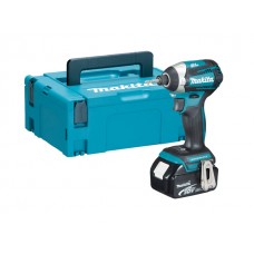 Аккум. шуруповерт MAKITA DTD 154 RFE в чем. (18.0 В, 2 акк., 3.0 А/ч Li-Ion, 3 скор., 175 Нм, шурупы до 13 мм)