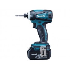 Аккум. шуруповерт MAKITA DTD 155 RFE в чем. (18.0 В, 2 акк., 3.0 А/ч Li-Ion, 1 скор., 135 Нм, шурупы до 13 мм)