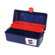 Ящик для инструмента пластмассовый 31x16x13см (с лотком) (TAYG)