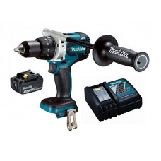 Аккум. дрель-шуруповерт MAKITA DDF 481 RF в чем. (18.0 В, 1 акк., 3.0 А/ч Li-Ion, 2 скор., 115 Нм, шурупы до 10 мм)