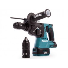 Аккум. перфоратор MAKITA DHR 243 Z в кор. (18.0 В, БЕЗ АККУМУЛЯТОРА, 2.0 Дж, вес 3.4 кг, быстросъемн.)