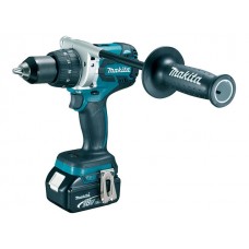 Аккум. дрель-шуруповерт MAKITA DDF 481 RTE в чем. (18.0 В, 2 акк., 5.0 А/ч Li-Ion, 2 скор., 115 Нм, шурупы до 12 мм)