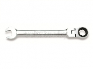 Ключ комбинированный 18мм с поворотной трещоткой TOPTUL (AOAH1818)