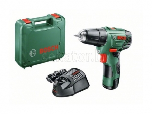 Аккум. дрель-шуруповерт BOSCH EasyDrill 12-2 в чем. (12.0 В, 1 акк., 2.5 А/ч Li-Ion, 2 скор., 22 Нм, шурупы до 6 мм)