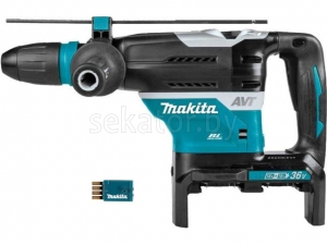 Аккум. перфоратор MAKITA DHR 400 ZKU в чем. (18+18 В, БЕЗ АККУМУЛЯТОРА, 8.0 Дж, вес 7.6 кг, беспроводное управление пылесосом)