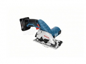 Аккум. циркулярная пила BOSCH GKS 12V-26 L-BOXX (12.0 В, 2 акк., 2.0 А/ч, Li-Ion, 85х15 мм, до 27 мм)