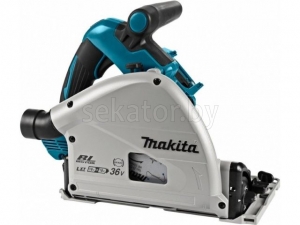 Аккум. циркулярная пила MAKITA DSP 600 Z в кор. (18+18 В, БЕЗ АККУМУЛЯТОРА, 165х20 мм, до 56 мм)