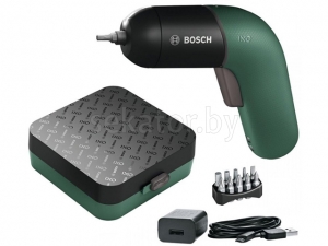 Аккум. шуруповерт BOSCH IXO VI classic + аксессуары (3.6 В, 1 акк., 1.5 А/ч Li-Ion, 1 скор., 3 Нм, шурупы до 5 мм)