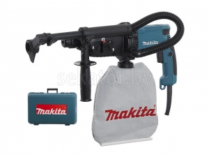 Перфоратор MAKITA HR 2432 в чем. + система пылеудаления (780 Вт, 2.2 Дж, 2 реж., патрон SDS-plus, вес 3.2 кг)