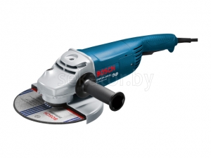 Двуручная углошлифмашина BOSCH GWS 24-180 H в кор. (2400 Вт, диск 180х22 мм, без регул. об.)