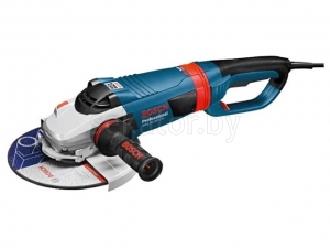 Двуручная углошлифмашина BOSCH GWS 26-180 LVI в кор. (2600 Вт, диск 180х22 мм, вибро, плавный пуск)