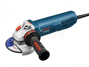 Одноручная углошлифмашина BOSCH GWS 15-125 CIEP в кор. (1500 Вт, диск 125х22 мм, вибро, плавный пуск, регул. об.)