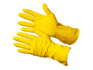 Перчатки латексные тип 2 К20 р.7 (S) (защита от кислоты до 20%)